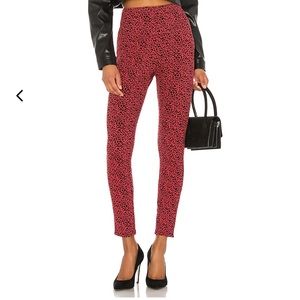 Lovers + Friends Red Cheetah Legging